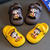 Zapatos de agujero Nezha para 1 año 3 años de interior impermeables anticolisión con punta protegida pantuflas para niños verano niños y niñas bebés