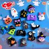 Calabaza de Halloween Promocional Calavera Fantasma Accesorios de Resina Hechos a Mano Material DIY Carcasa para Teléfono Móvil Imán para Refrigerador Diadema para el Cabello