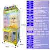 Máquina de garra modelo nuevo, venta al por mayor directa de fábrica, máquina de garra personalizada, máquina de peluches, máquina de regalos, exportada a Europa, América, Japón y Corea