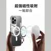 Funda nicho simple y elegante adecuada para múltiples modelos de Apple, estilo coreano, a prueba de golpes, magnética, con protector de lente incorporado, funda de teléfono transparente