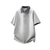 Camiseta Polo Versátil de Manga Curta Estilo Japonês, Nova, Caimento Solto, Marca da Moda, Verão 2026 para Homens, Controle de Preço 98