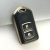 Adequado para 2 3 chaves Toyota Toyota Camry yarix Yi Zhi Wei Chi FS borda dourada capa protetora de chave de carro