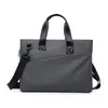 Bolso cruzado para hombre, gran capacidad, maletín portátil diario, bolso de hombro casual para ir al trabajo, bolso para computadora de viaje de negocios