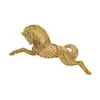 Una Variedad de Broches de Caballo del Zodiaco de Nueva Serie de Año Nuevo Transfronterizos, Accesorios Metálicos de Lujo de Alta Gama Más Vendidos