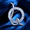 Broche Pequeno Cervo com Microincrustação de Zircônia em Cobre Acessório para Roupa Exquisito Novo Estilo Pin de Lapela de Terno Acessórios Femininos Broche Toque de Alto Padrão Luxo Leve