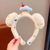 Linda Diadema de Peluche para Mujer, Nuevo Estilo de Dibujos Animados 2026, Adorable Pinza de Pelo Diadema, Accesorio para Fotos de Viaje, Versátil