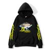 Suéter Código Europeo Edgerunners Cyberpunk Estampado Edge Walker Suéter con Capucha Cyberpunk