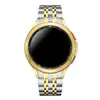 Adequado para pulseira Samsung galaxy watt4 aço inoxidável sete-planta cinto de aço curvo fivela plana 42/46mm em estoque
