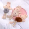 Diadema de Oso Linda Coreana, Femenina, Simple Goma para el Cabello, Banda Elástica, Cola de Caballo, Accesorios para el Cabello de Felpa para Niños de Otoño e Invierno