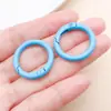 Broche de Resorte de Aleación de Zinc Pintado Grueso de 20 mm y 16 Colores Broche Universal para Bolsos, Llaveros, Accesorios de Bricolaje