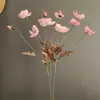 Flores de Amapola Artificiales, Arreglos de Amapolas Falsas, Artículos Decorativos para Sala de Estar y Mesa de Comedor, Ramos de Flores, Decoraciones de Lujo Ligero