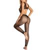 Tentación europea y americana perspectiva calada lencería sexy mono sexy para mujer pasión sin mangas sin espalda uniforme malla