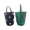 Fieltro Colgante Chile Fresa No Tejido Contenedor de Cultivo para Plantas de Raíz Desnuda Decoración para Plantación Arreglo Floral Maceta Bolsa Colgante