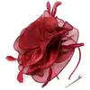 Serie de Té de la Tarde Diadema de Malla de Perlas de Poliéster Pasador de Pelo Reemplazo Desmontable Accesorios para Ropa de Fiesta Listos para la Venta