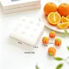 Juguetes pequeños de comida hechos a mano: fruta, fresas, duraznos, tomates, calabazas, juguetes blanditos, moldes de silicona de grado alimenticio