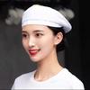 Gorro de Chef Verano Transpirable Hotel Trabajo Boina Gorra de Chef Camarero Unisex Gorra de Béisbol