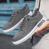 Zapatos para Hombre 2025 Nuevos Zapatos de Lona de Seda de Hielo Versátiles Suela Suave Casual Deportivos Zapatos para Hombre Estilo Coreano Modernos Zapatillas Transpirables