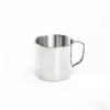 Taza de Acero Inoxidable 304, Taza de Agua para Jardín de Infancia, Taza de Agua Infantil Antiescaldaduras para Estudiantes, Taza Plegable para Exteriores, Taza de Camping