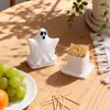 Paliteiro Fantasma de Terror, Pote Criativo para Armazenamento, Ornamento Decorativo de Mesa, Caixa de Fio Dental e Cotonetes de Alto Valor