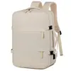 Mochila de Negocios USB al por Mayor Transfronteriza para Computadora de 15.6 pulgadas Bolsa de Viaje para Exteriores con Separación Seca y Húmeda Compartimento Independiente para Zapatos