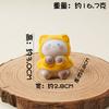 Acessórios de Cola em Creme Micro Paisagismo Acessórios de Jardinagem DIY Ornatos de Bonsai Suculenta Gato Siamês Animal de Estimação Barraca de Desenho Animado