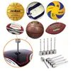 Bomba de Ar para Bola Transfronteiriça Agulha de Aço Inoxidável Agulha para Bola Inflável Agulha de Ar Basquete Futebol Vôlei Rugby Agulha de Bomba Inflável
