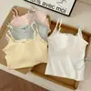 Camisola Dulce y Delicada con Ribete de Encaje para Mujer con Diseño de Botones, Espalda Hermosa, Corte Ajustado, Top Versátil para Usar por Encima