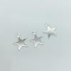 Acessórios de Joias DIY Metal Galvanizado Pingente Estrela de Cinco Pontas Pingente para Pulseira Colar Venda Direta no Local
