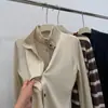 [Estilo Intelectual] Conjunto de Dos Piezas de Punto Chic para el Día a Día, Ideal para el Trabajo, Versátil con Cuello Solapa o Cuello Alto, Prenda Exterior Ligera
