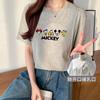 Roupas de Maternidade para Amamentação para Sair, Camiseta com Abertura Lateral para Primavera e Outono, Blusa de Amamentação Moderna com Manga Curta para Mães, Modelagem Solta para Primavera e Verão