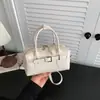 2026 Nuevo Bolso de Nicho Moda Femenina Versátil Bolso Cruzado Bolso de Hombro Único Para el Trabajo Cuero Suave Bolso Almohada