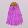 No. 72 Alambre de Nylon Envuelto con Hilo Dorado Anilla para Tirar Cadena Colgante Materiales para Colgante de Pulsera Hecho a Mano DIY