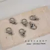 Accesorios Básicos de Acero Inoxidable Pulsera Collar Accesorios Metálicos Broche de Langosta Hebilla de Bolso Cadena de Extensión Hebilla Ot Retención de Color y No Decolorable