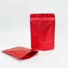 Saco autovedante fosco de cor saco de osso fosco de folha de alumínio bolso selado para joias sacos plásticos para acessórios saco para embalagem de alimentos