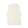 Top de Verão Bordado Vazado Estilo Europeu e Americano para Mulheres 2026 5416 Cor da Foto Patchwork Fábrica de Origem Não Esticável Gola Alta