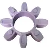 Acoplamiento de compresor de aire con tornillo almohadilla amortiguadora morada acoplamiento octagonal anillo de goma flor de ciruelo GR28 38 42 materia prima
