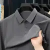 Camisa Polo de Manga Larga Transpirable para Hombre, Estilo Casual, Solapa, Nuevo Estilo Otoño 2026, para Jóvenes y Personas de Mediana Edad, Business Casual