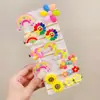 Grampo de cabelo infantil para meninas grampo de celebridade da internet princesa tiara de menina fofa clipe BB clipe para franja de cabelo quebrado clipe pequeno de bebê