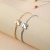 Centenas de pulseiras coreanas que não desbotam para o verão feminino, com toque de alta qualidade, cordão de mão multicamadas, tendência de temperamento, novos pingentes de pulseira