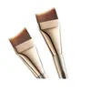 Set de Brochas Ultra Finas para Maquillaje, Juego de Tres Piezas para Maquillaje de Base, Set de Brochas para Maquillaje de Base Líquida Sin Costuras en Forma de Media Luna