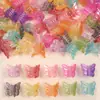 Ins Mini Pinza Pequeña para el Cabello de Niños Mariposa Pequeña Pinza de Agarre Pinza para el Cabello de Niñas Venta al por Mayor Color Lindo Accesorios para el Cabello de Bebé