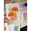 Flores reales flores prensadas tarjetas de felicitación de flores prensadas con tema de bosque, tarjetas de votos, tarjetas, regalos florales, marcapáginas, tarjetas de presentación, tarjetas de invitación y artículos decorativos