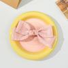 Estilo coreano Ruffled Bow Hairpin Sweet Girl's Side Clip Back Head Clip Elegante All-match High-end Acessórios para o cabelo