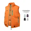 Chaleco Nuevo Engrosado con Cuello Alto para Hombre en Otoño e Invierno Chaleco Cálido a Prueba de Viento Dopamina Chaleco Chaleco Chaqueta