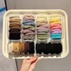 Gomas para el Cabello Dopamine para Niñas, Bandas Elásticas para el Cabello que No Dañan, Cuerdas Elásticas de Alta Elasticidad, Accesorios para el Cabello para Niñas
