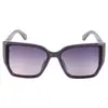 Nuevas Gafas de Sol de Moda con Montura Cuadrada Morada Vanguardistas Europeas y Americanas Gafas de Sol de Pasarela Pierna Ancha Tendencia Popular Ins Venta al por Mayor Transfronteriza