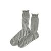 Calcetines Apilados Finos Transpirables Elásticos Rizados Verano Calcetines de Longitud Media Crema Estilo Ballet Rizados Delgados Medias Estilo Japonés