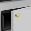 Maçaneta Dourada para Porta de Guarda-Roupa Gaveta Armário Sapateira Luxo Leve Moderno Simples Estilo Americano Nórdico Pequena Maçaneta de Furo Único