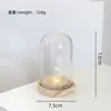 Zibo Vidro Esmaltado 6,5cm Escovado Árvore de Natal Cobertura de Vidro Caixa de Presente Presente Feito à Mão Artesanato de Natal para Mesa Decoração