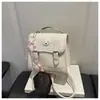 Estilo Coreano Ins Desenho Animado Bolinhas Requintado Casual Grande Capacidade Estilo Universitário Casual Bonito Estiloso Bolsa de Mão Mochila para Mulheres